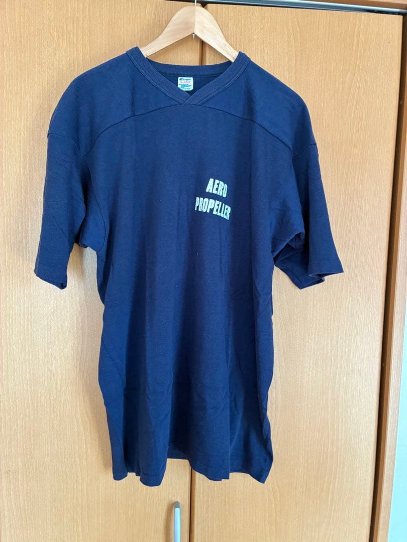 チャンピオン　フットボールT 80s トリコダグ前期 XL 美品