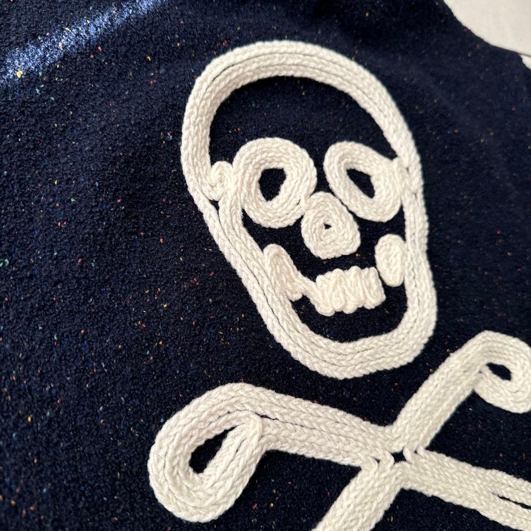 MARK & LONA マークアンドロナ　タートルネックネイビー セーター 46