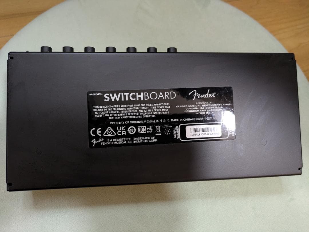 ギター FENDER SWITCHBOARD EFFECTS OPERATOR