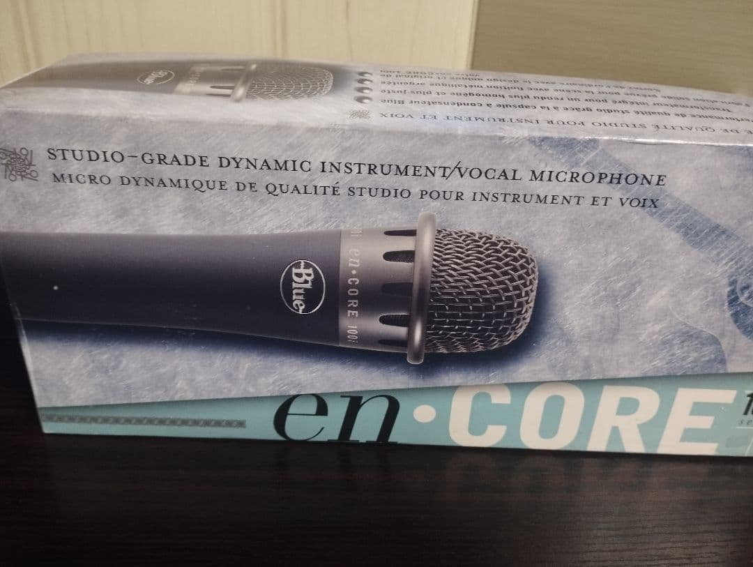 【レア物美品】BLUE ダイナミックマイク enCORE 100i black