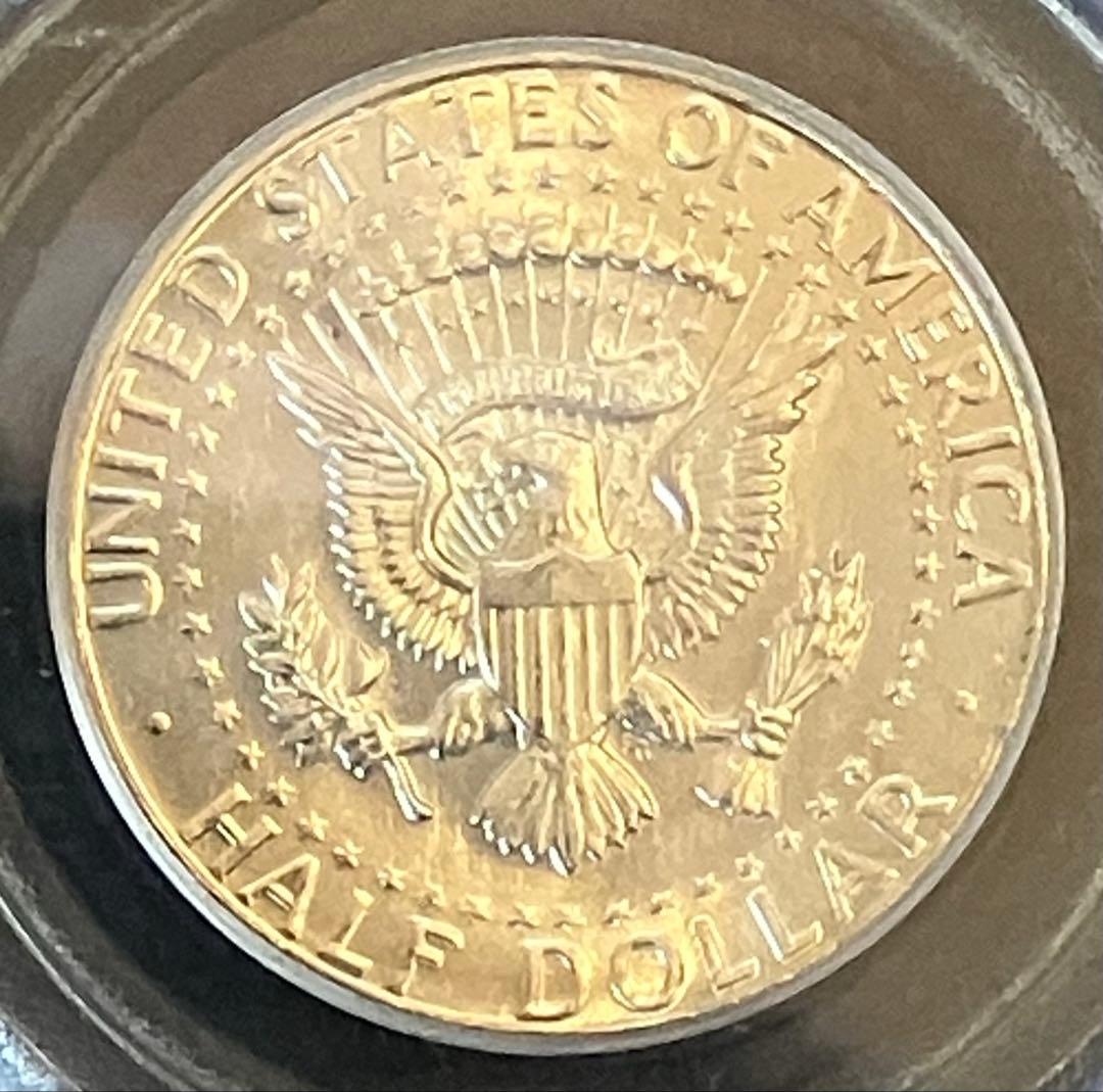 アメリカ 1964 ケネディ ハーフダラー 銀貨 PCGS MS65