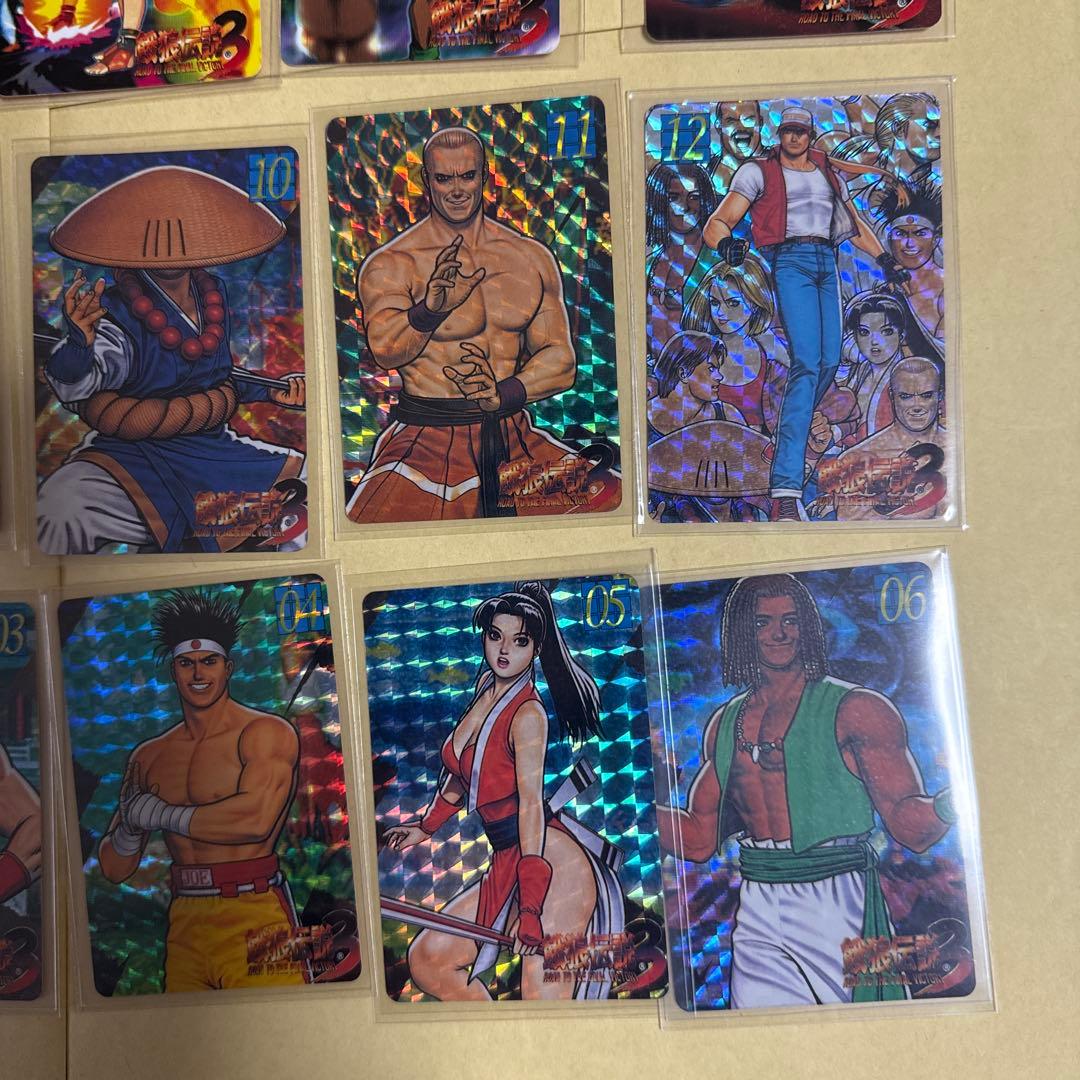 餓狼伝説3 カードダス コスモス SNK YUU 24種　フルコンプ