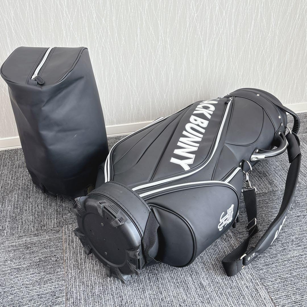 美品❗️JACK BUNNY/ジャックバニー 9型 合成革製キャディバッグ 希少