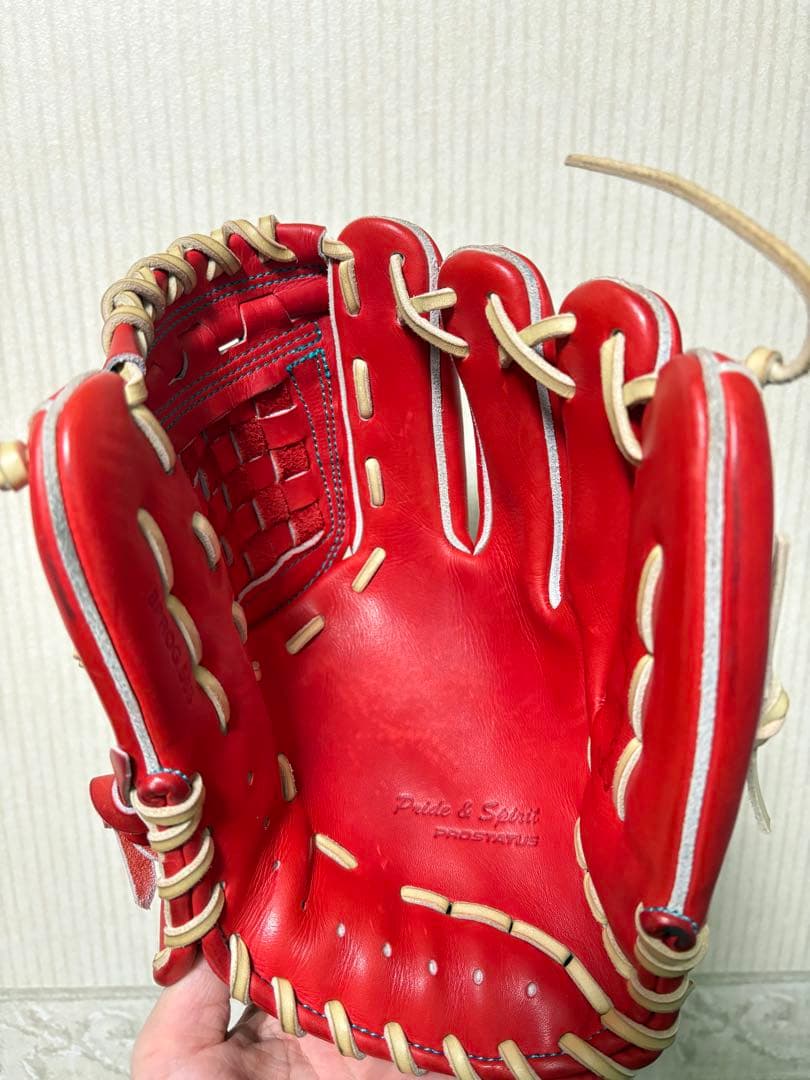 ZETT 硬式用グラブ プロステイタス 二塁手・遊撃手用 源田モデル　ケース付き