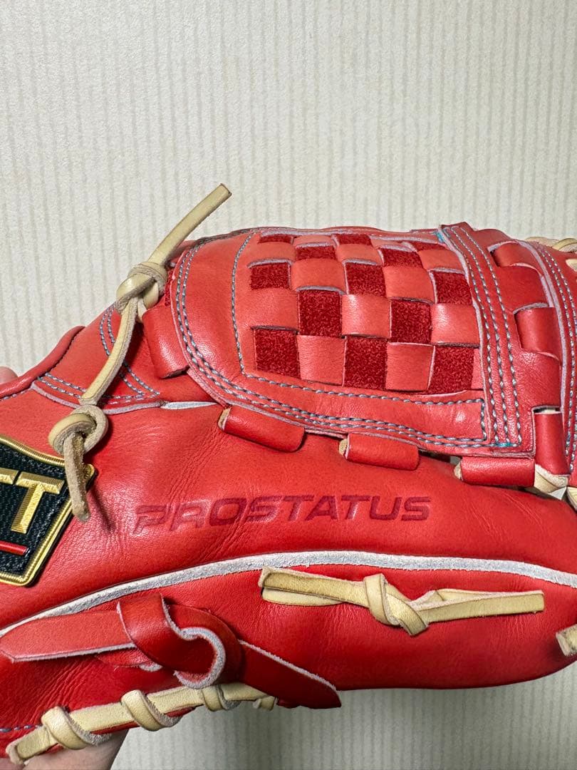 ZETT 硬式用グラブ プロステイタス 二塁手・遊撃手用 源田モデル　ケース付き