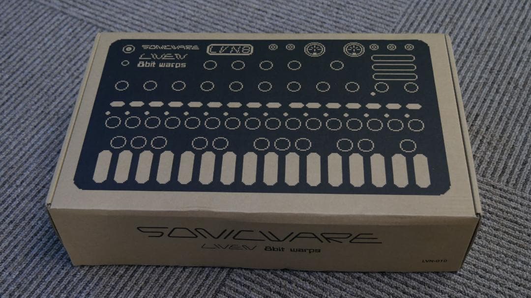 新品 SONICWARE LIVEN 8bit warps シンセサイザー
