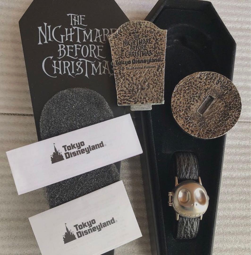 ナイトメア・ビフォア・クリスマス DL ジャック 腕時計 スタチュー 置物