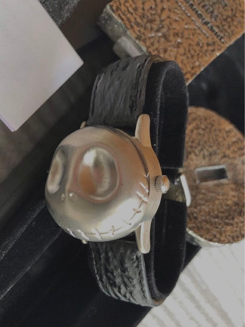 ナイトメア・ビフォア・クリスマス DL ジャック 腕時計 スタチュー 置物