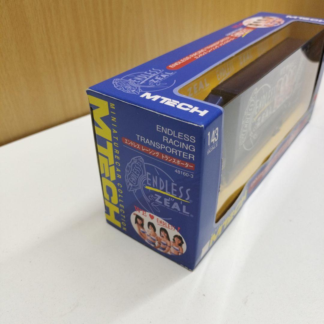 エムテック 1/43 エンドレス レーシング トランスポーター 日野レンジャー