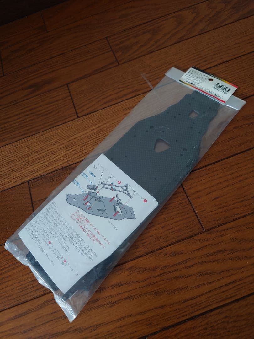 ★TECH タミヤTA06用カーボンダブルデッキシャーシセット【TA6090】