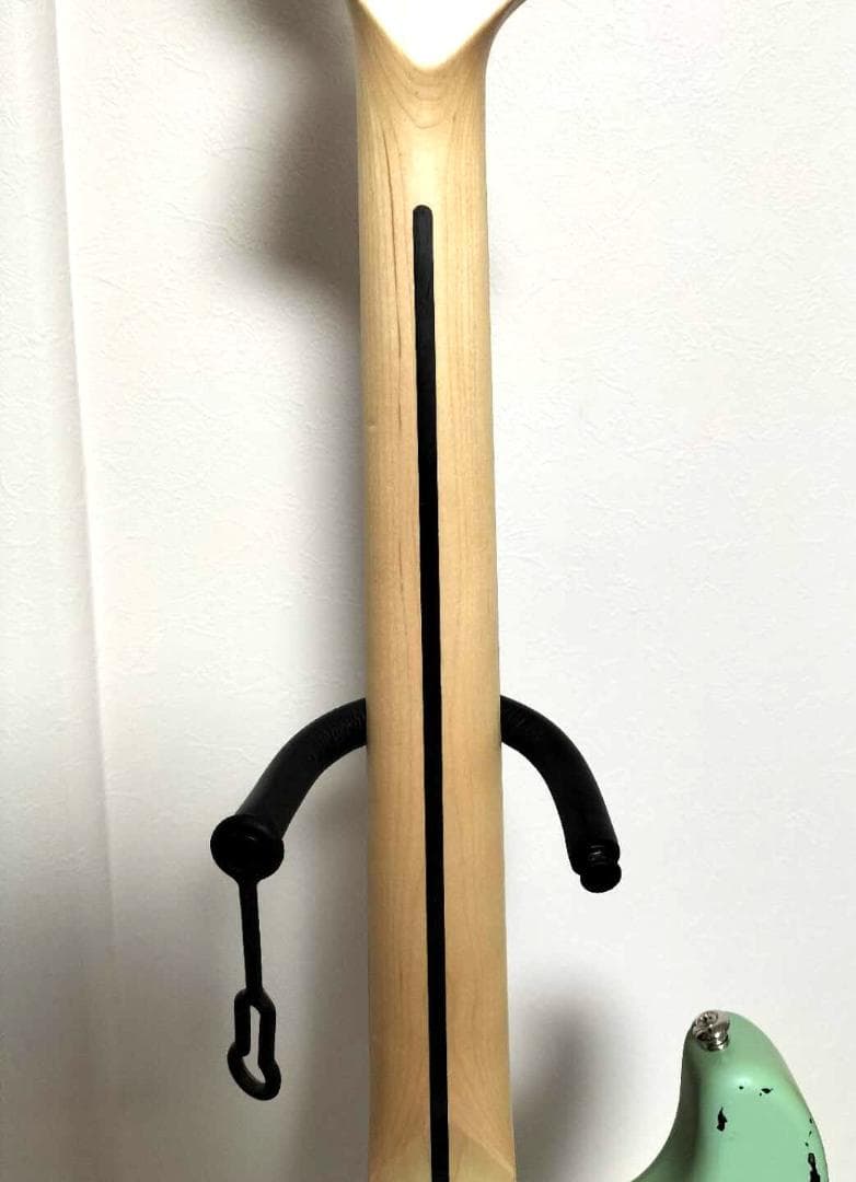 ストラトシンライン②　ハードレリックサーフグリーン　SSH　ステンレスフレット