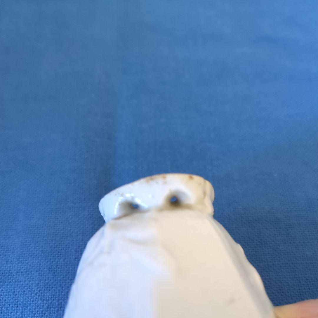 【骨董品】古い白磁のお猪口　酒器　ぐい呑み