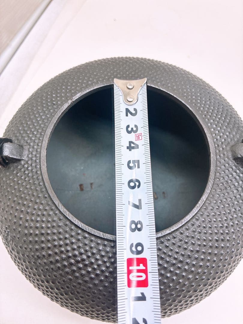 南部鉄器 鉄瓶 手取型アラレ 南部三厳堂ナルセ 南部池永 本場盛岡