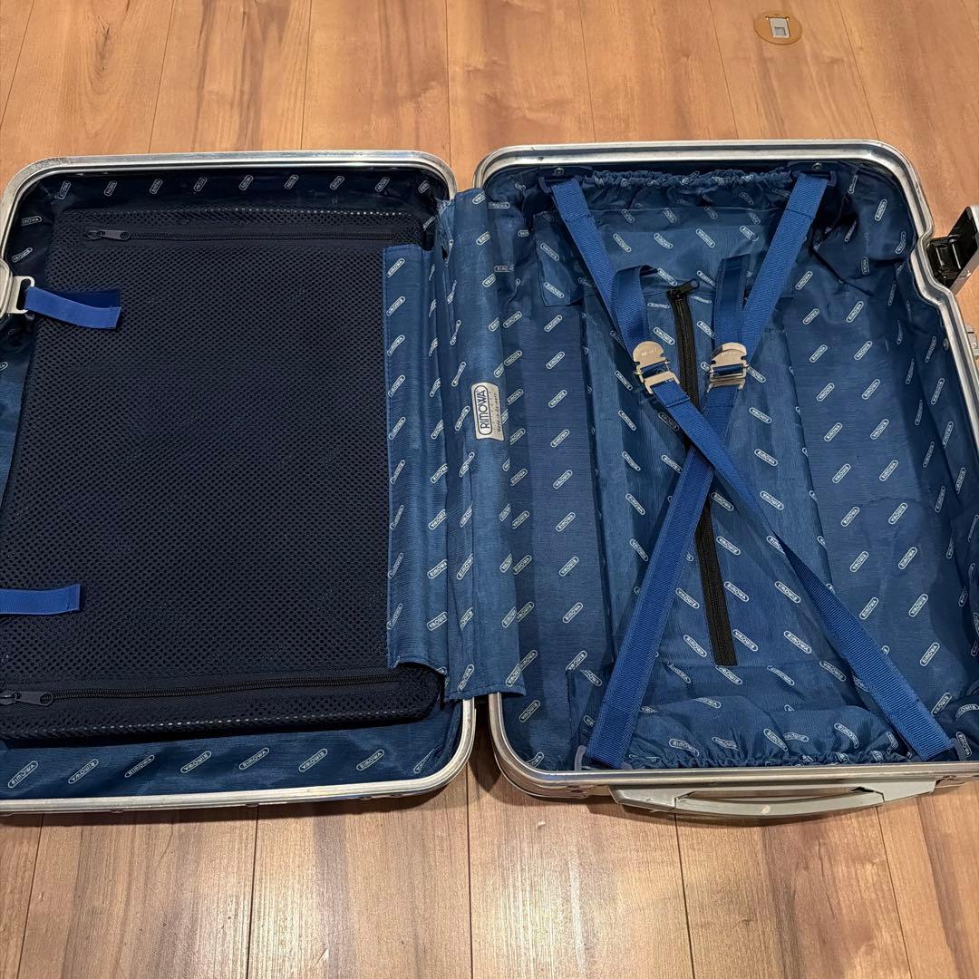 リモワ　Topas スーツケース 33L シルバー アルミ製 （1/13迄）