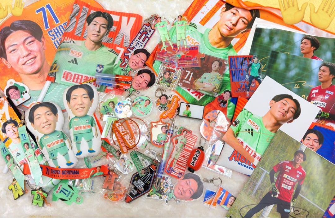 アルビレックス新潟　内山翔太 選手　グッズ　セット　2025シーズン