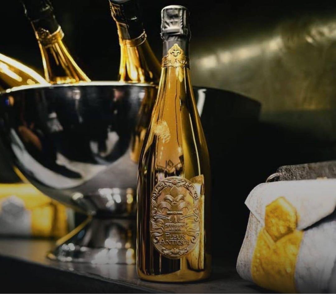 ワイン Fleur Antique Champagne Glod