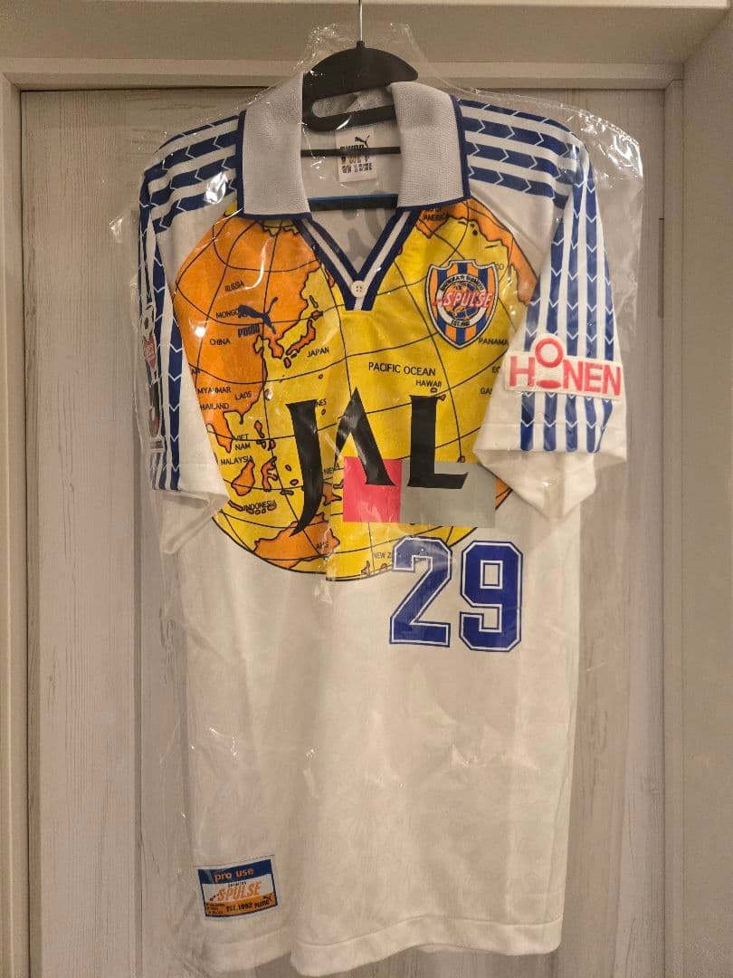 1998年 清水エスパルス アウェー選手実使用ユニフォーム pro use