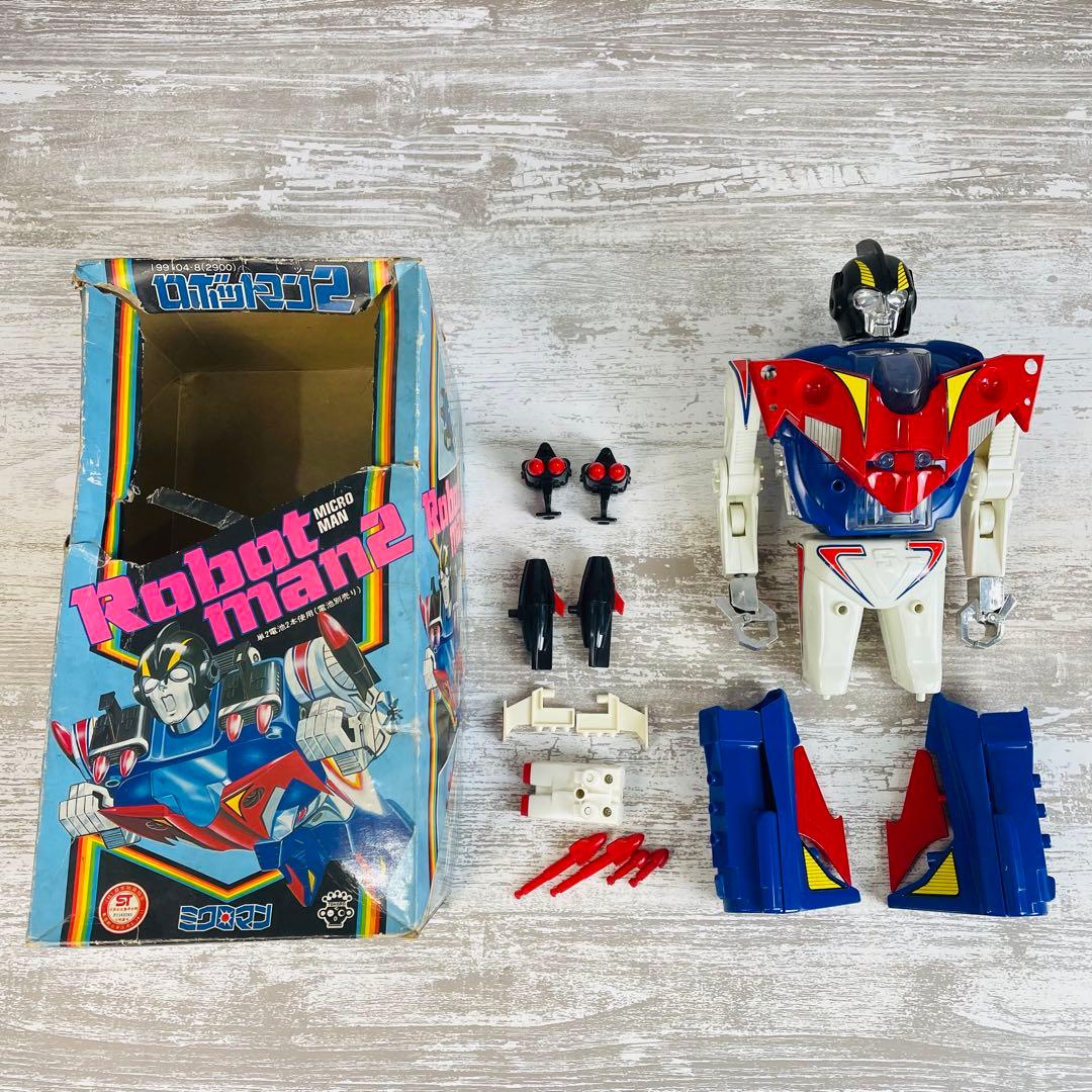 【極希少品】旧タカラ　ROBOT MAN2 ミクロマン　ロボットマン2 当時物