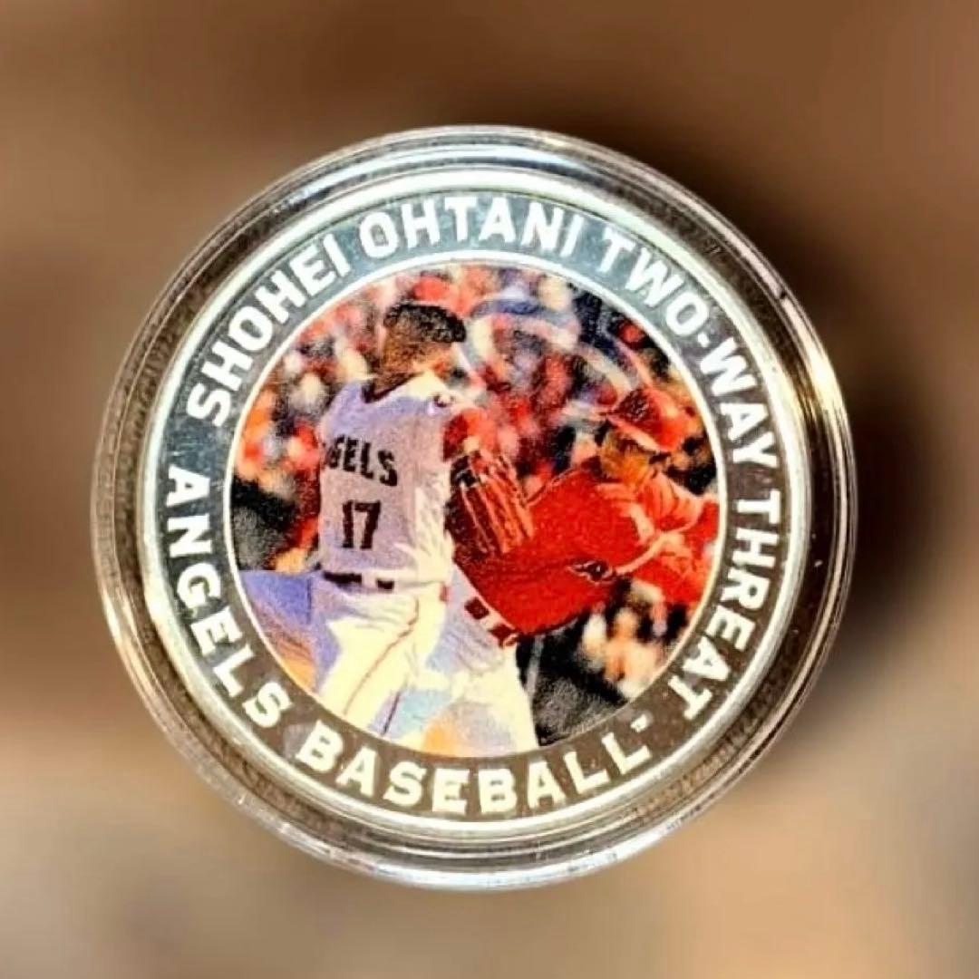 本日限定価格　大谷翔平　純銀　二刀流　シリアル№は保証書と側面に表記
