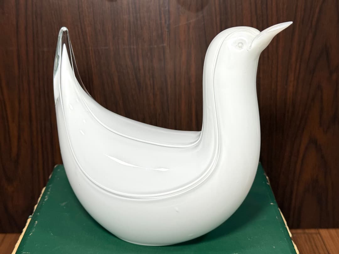 イタリア seguso セグソ ムラーノガラス ヴェネチアングラス 鳥