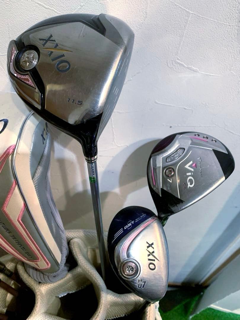 豪華　ゼクシオ　レディースゴルフクラブ フルセット　バッグ/パーリーゲイツ