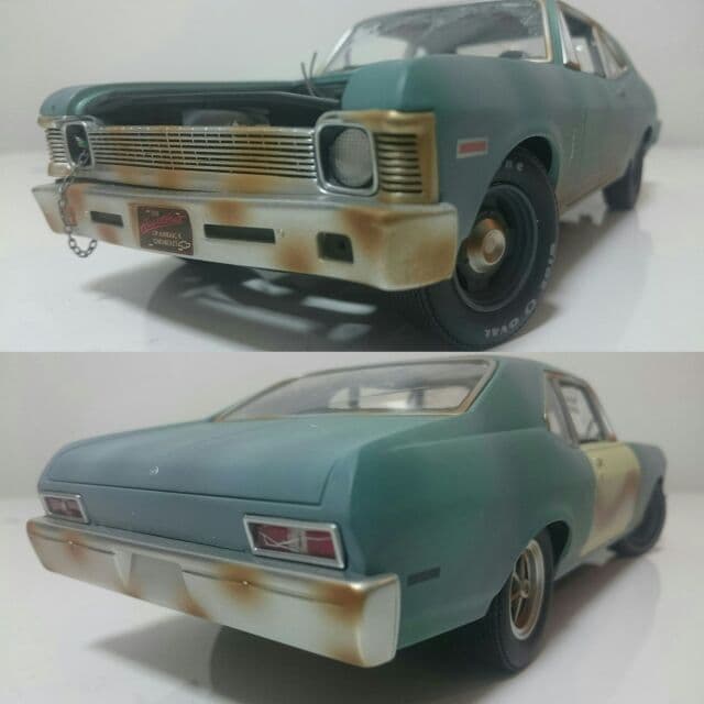 GMP/Chevyシボレー Novaノバ トレーラー付 1/18 限定1000台