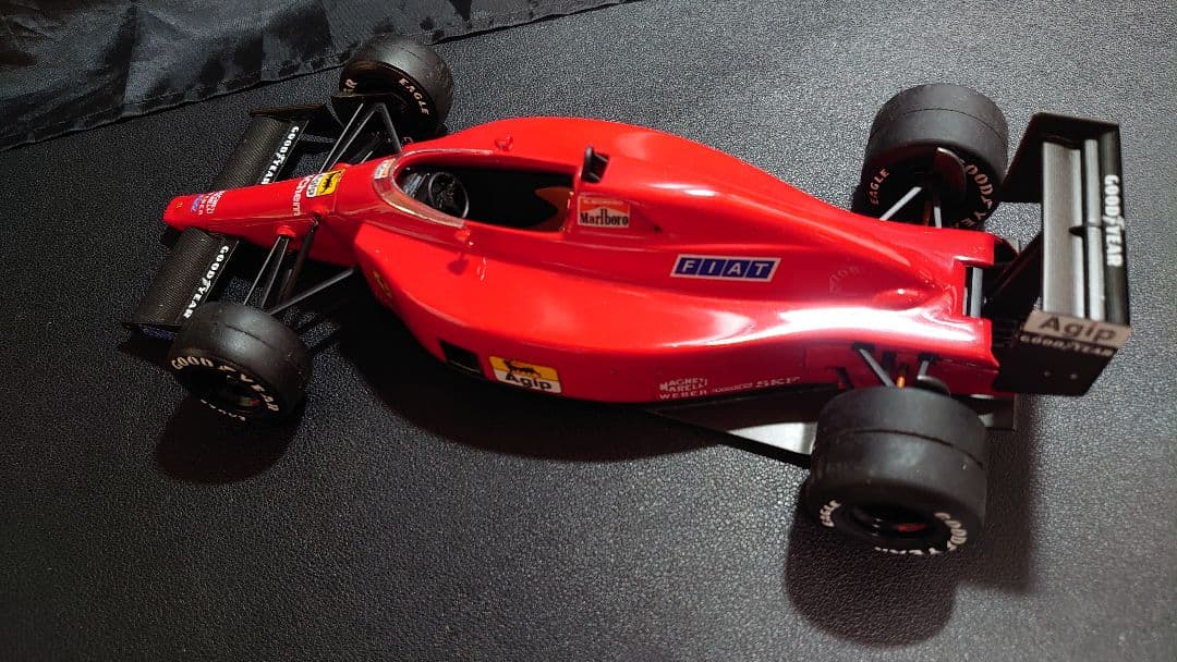 タミヤ 1/20 フェラーリ 639 1988 TEST R.モレノ 完成品