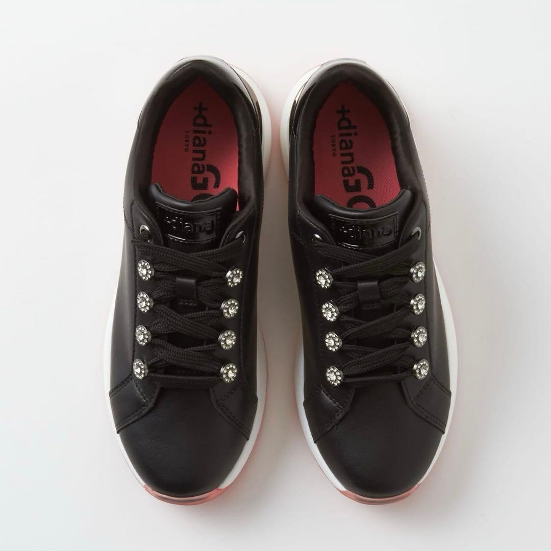 +DIANA レースアップゴルフシューズ