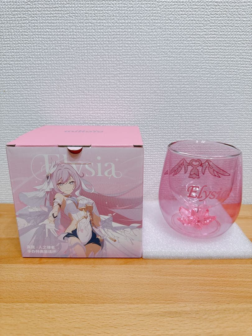 崩壊3rd エリシア 真我・人の律者　フィギュア 特典　グラス