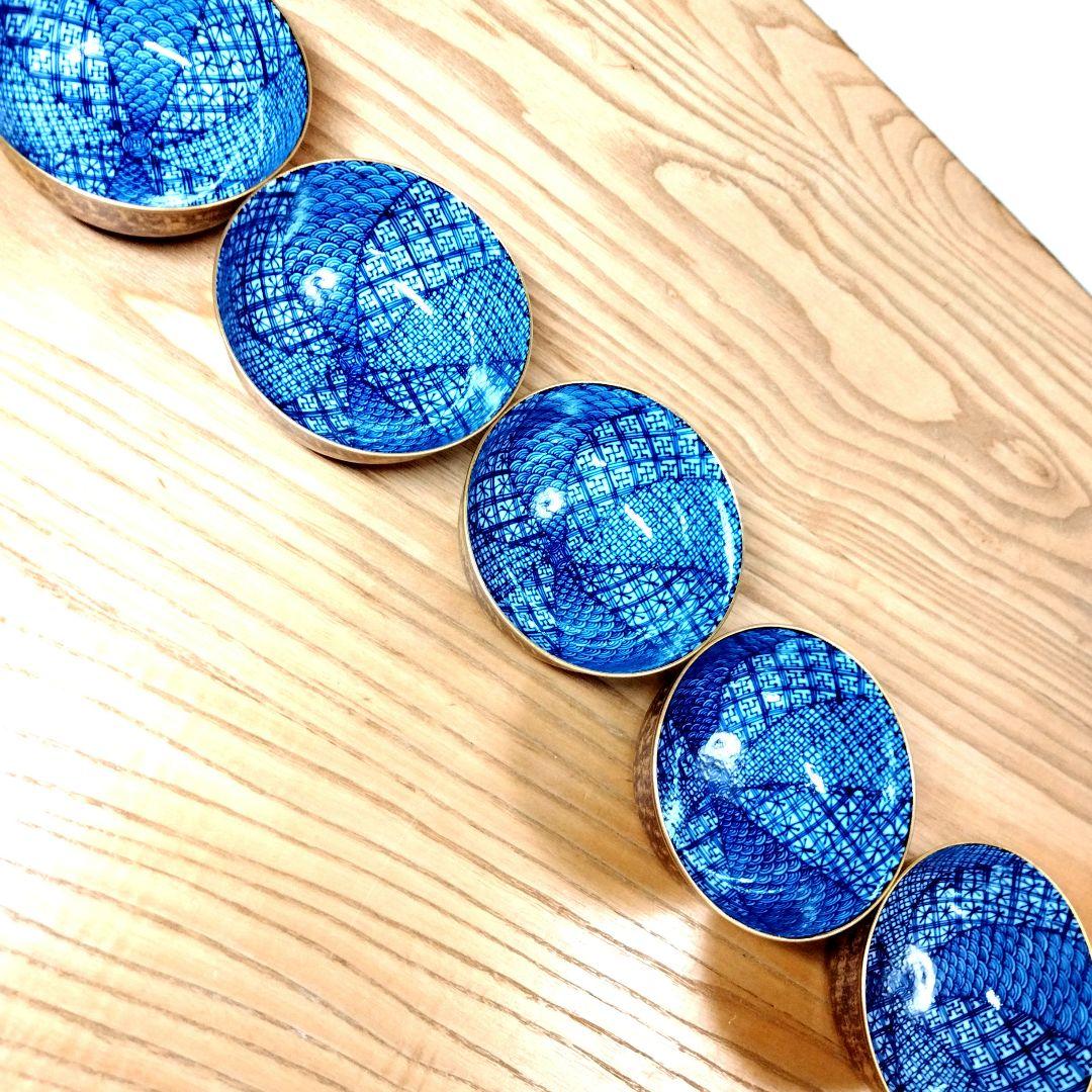 ☆ 平安恭仙 清水焼 染付湯呑