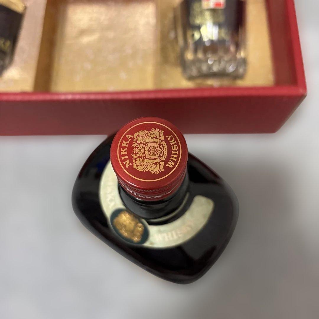 希少❗️古酒オールドニッカギフトセット グラス2コ付き　当時もの　特級43%