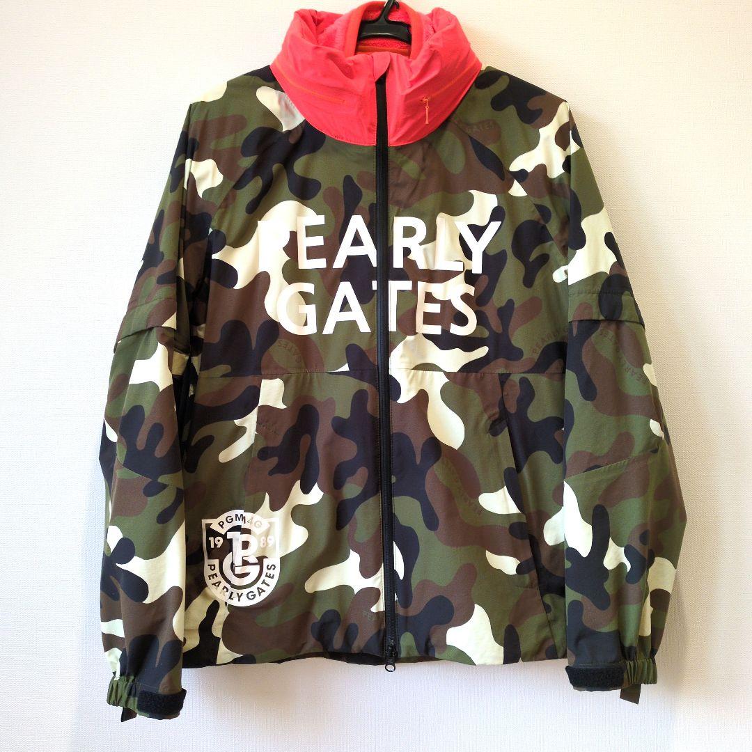 PEARLY GATES 迷彩柄 ジャケット フリース付