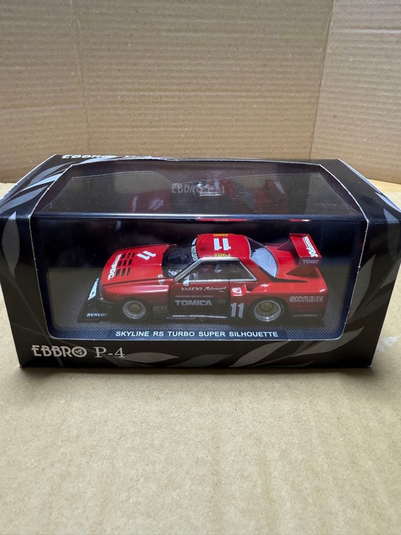 1/43エブロ トミカスカイラインスーパーシルエット