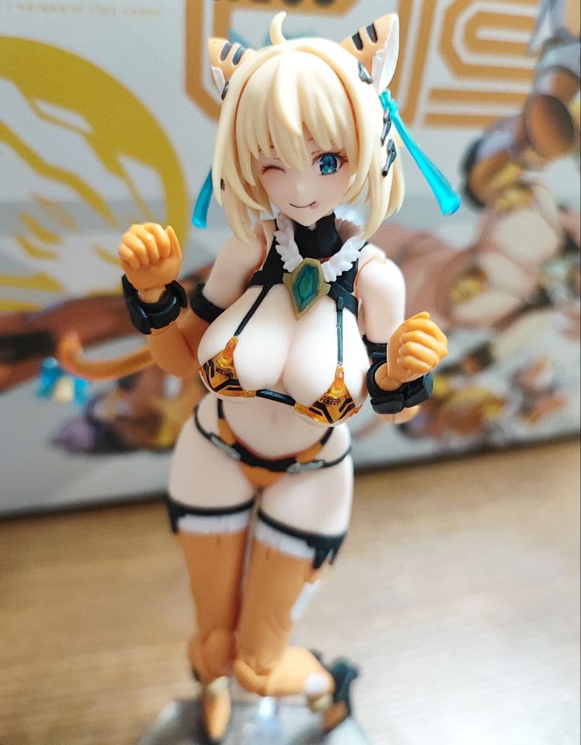 PLAMAX BP-02 ソフィア・F・シャーリング 虎アーマーVer 完成品