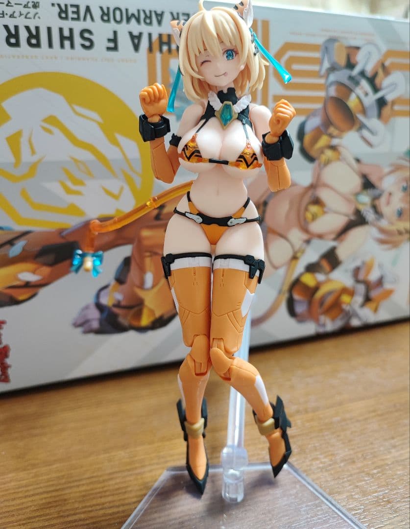 PLAMAX BP-02 ソフィア・F・シャーリング 虎アーマーVer 完成品