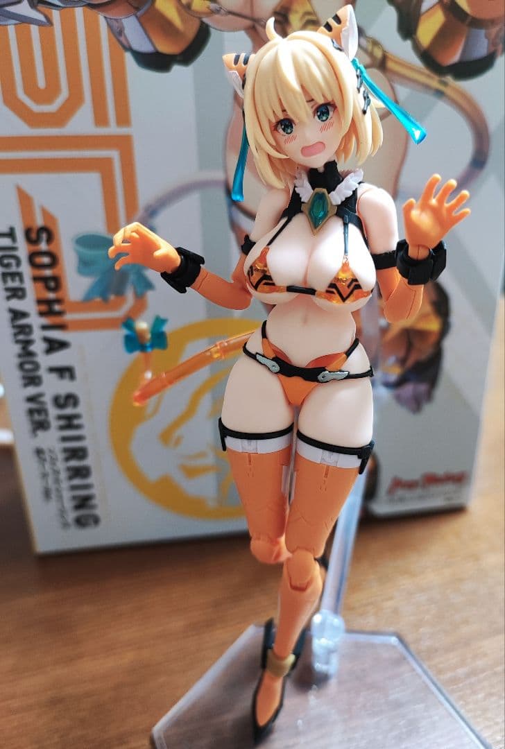 PLAMAX BP-02 ソフィア・F・シャーリング 虎アーマーVer 完成品