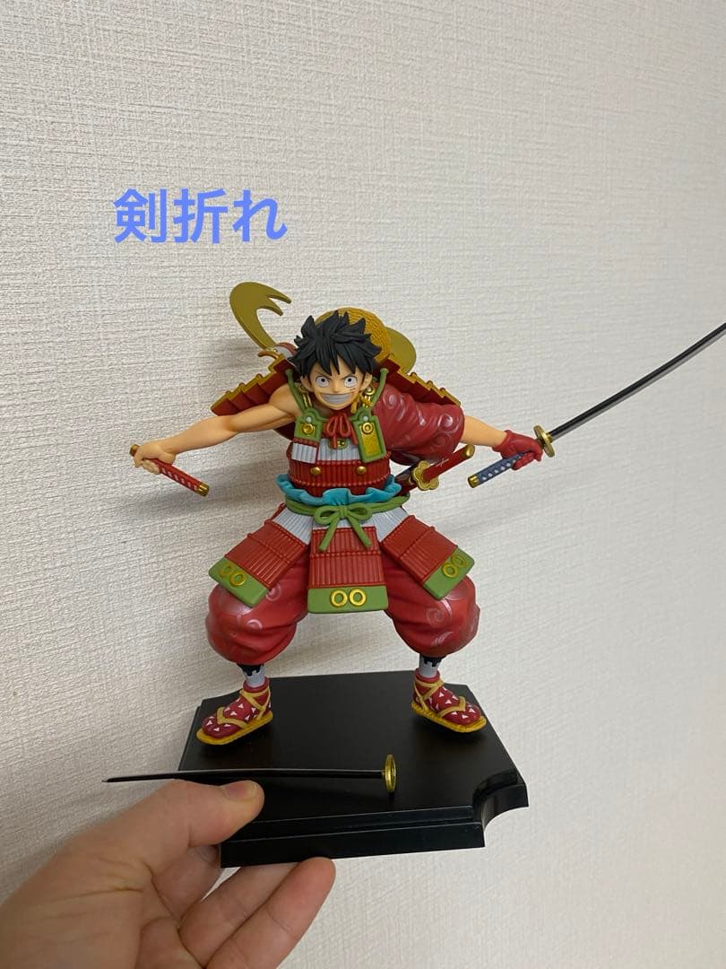 ワンピース ルフィサムライフィギュア　ドラゴンボールフィギュア