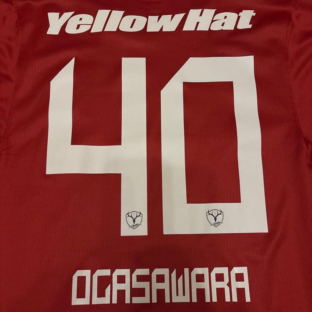 鹿島アントラーズ 2011年 ユニフォーム 40 小笠原満男 サイン入り XXL