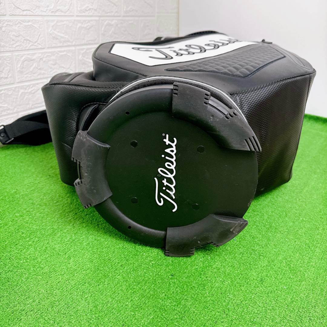 美品☆タイトリスト プレミアム キャディバッグ 2023年 ツアーモデル 防水