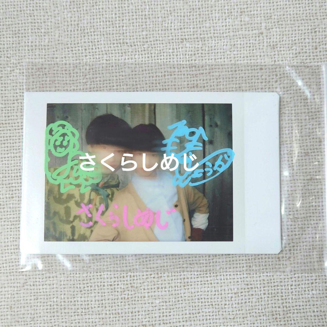 【直筆サイン入り】Sakurashimeji さくらしめじ チェキ【おまけ付き】