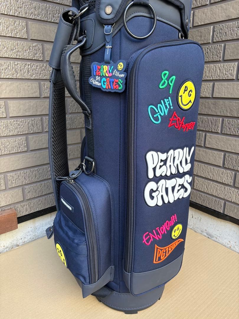 ayaka　　PEARLY GATES キャディバッグ ネイビー