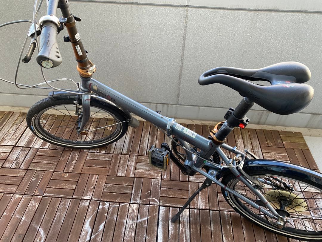 未整備 DAHON ダホン 折りたたみ自転車 グレー