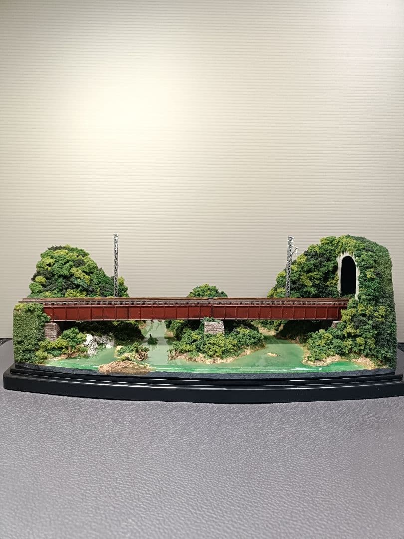 No.48鉄道Nゲージジオラマ車両付き