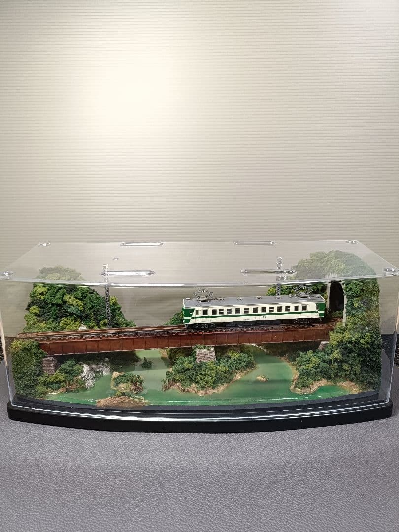 No.48鉄道Nゲージジオラマ車両付き