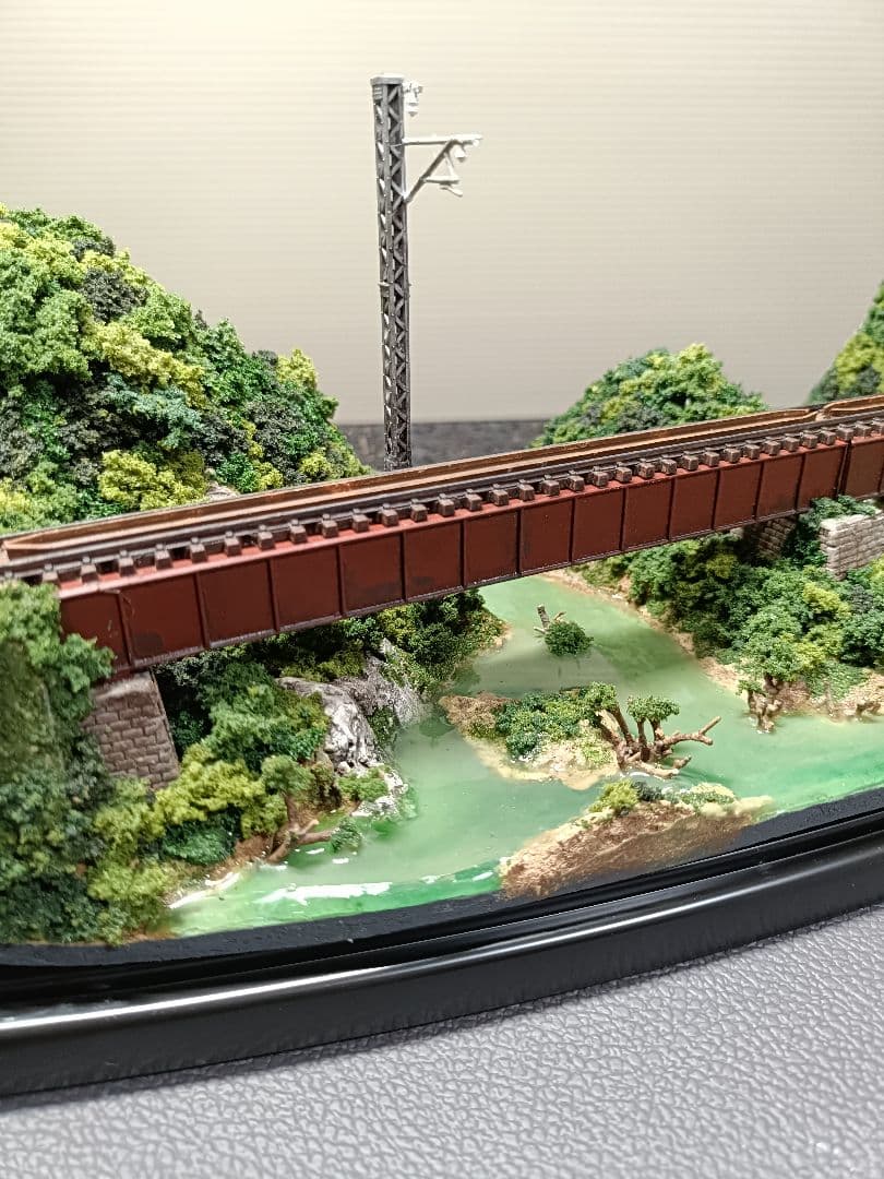 No.48鉄道Nゲージジオラマ車両付き