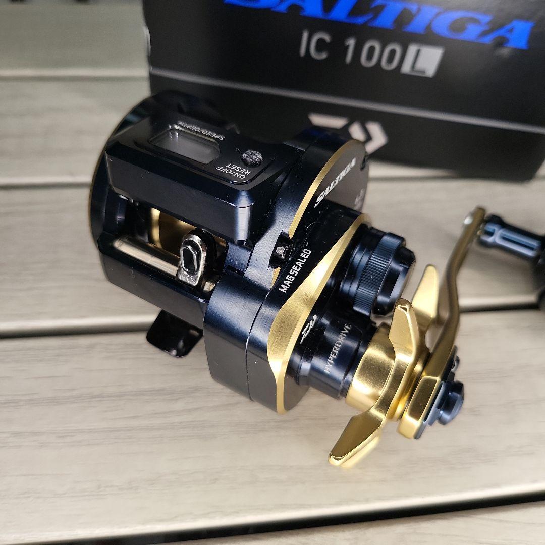 ソルティガ IC 100L ICカウンター付き左　美品