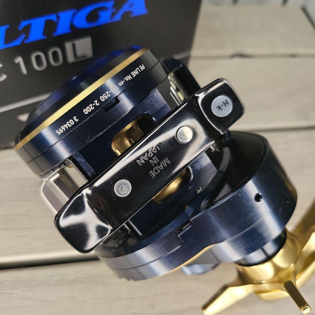 ソルティガ IC 100L ICカウンター付き左　美品