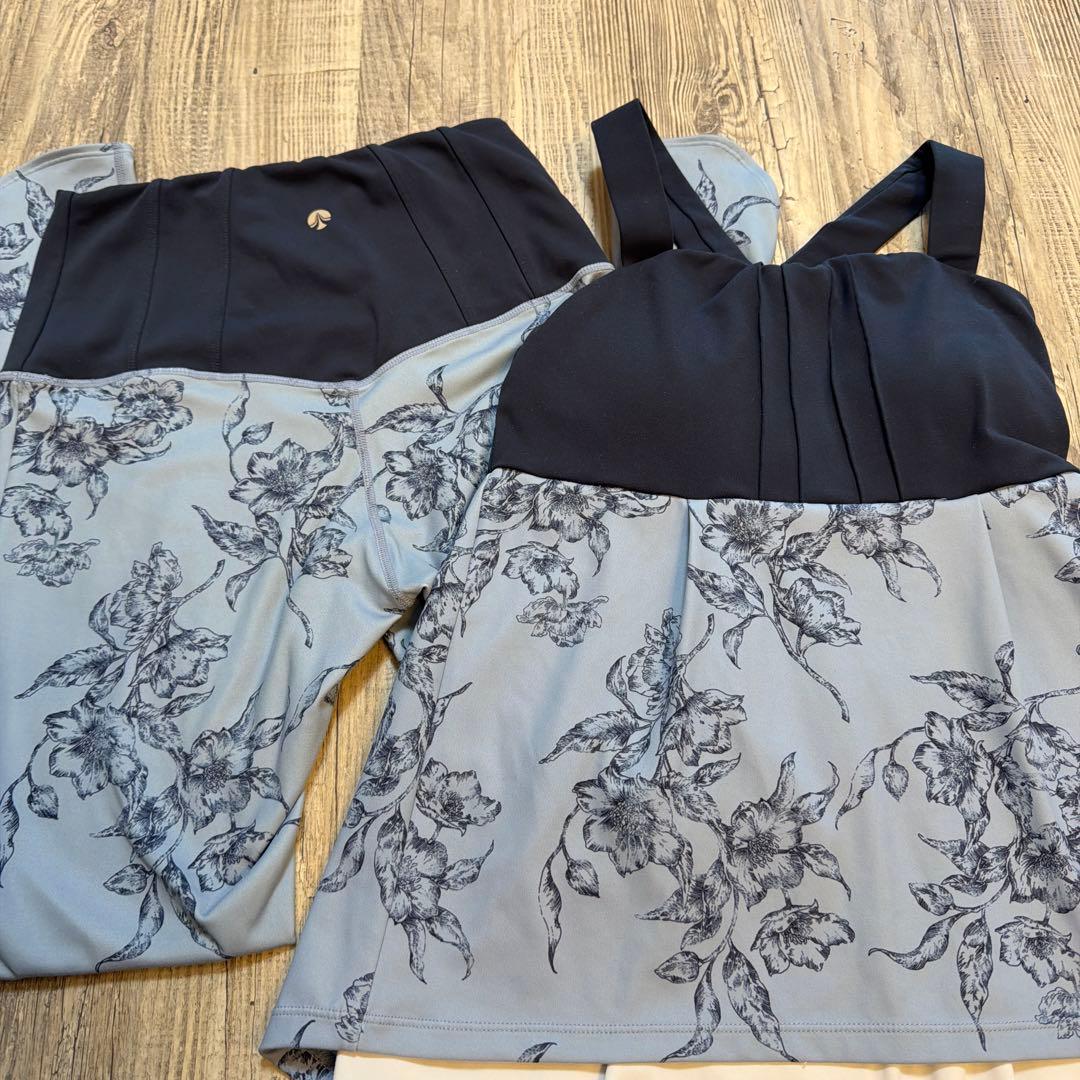 花柄ヨガウェアセット S/Mサイズ