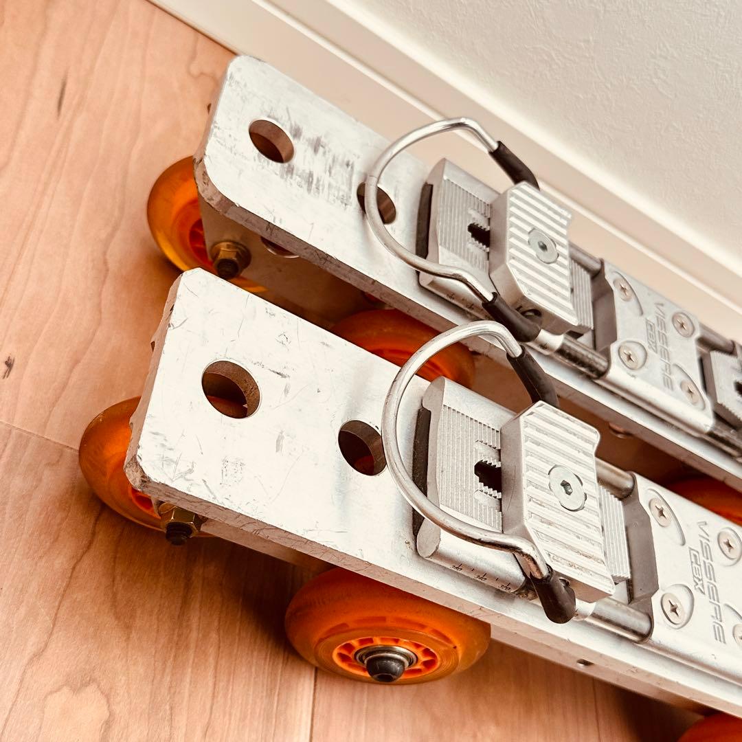 インライン ローラー スキー 練習 トレーニング ツイン　シングル 6連 オフ