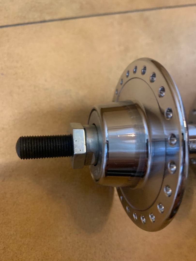 【新品未使用】SUZUE スズエ　BMX ラージフランジ　ハブ 3/8 HP48